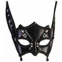 Black Bat Sequin Masquerade Eye Mask Costume Accessory