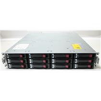 HP Storageworks MSA P2000 G3 iSCSI Dual Controller Array w 12x 2TB SAS HDD