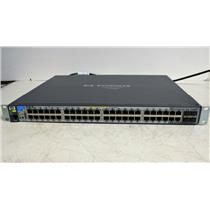 HP ProCurve J9148A 48-Ports Ethernet Switch 2910al-48G-PoE+ Managed Gig PoE USED