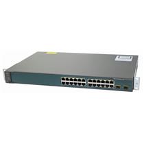 Cisco WS-C3560V2-24PS-S Catalyst 3560V2 24-ports 10/100 PoE & 2 SFP Gigabit