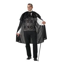 Victorian Vampire Adult Costume Plus Size XXL 48-52