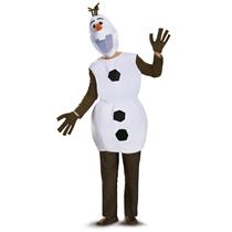 Olaf Disney Frozen Snowman Deluxe Adult Costume XL 42-46