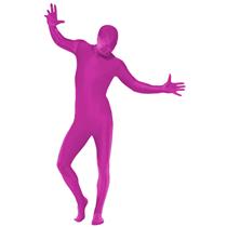 Pink Second Skin Suit Adult Costume Large