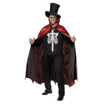 Reversible Vampire/Skeleton Adult Costume Medium 38-40