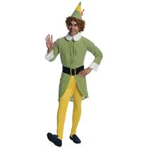 Buddy the Elf Movie Deluxe Adult Christmas Costume Size Standard