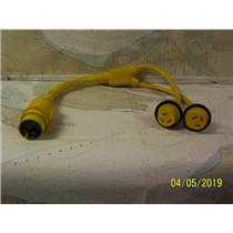 Boaters’ Resale Shop of TX 1903 2751.01 MARINCO 153AY 50A TO TWO 30A Y-ADAPTOR