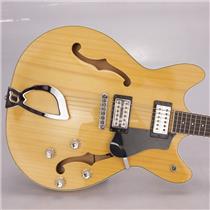 Guild DeArmond Starfire Semi-Hollowbody Guitar Natural w/ Gibson Case #37486