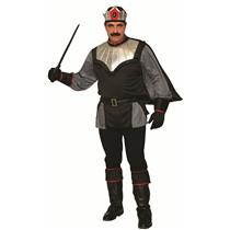Dark King Medieval Black Adult Mens Costume