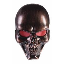 Bronze Skull Adult Face Mask