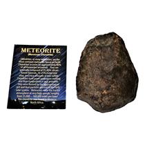 MOROCCAN Stony METEORITE Chondrite Genuine 510.0 grams w/color card #14665 21o