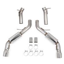 Hooker BlackHeart Axle-Back Dual Exhaust System (With Mufflers) 70401333-RHKR