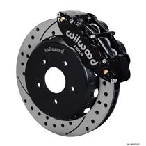 Wilwood 04-06 GTO Front Disc Big Brake Kit 13.06" Drilled Rotor Black Caliper