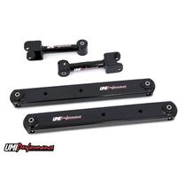 UMI 302116-B GM G-Body Rear Non-Adj. Upper and Boxed Lower Control Arms Black