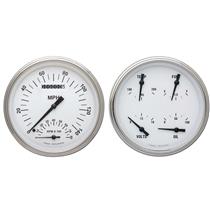 1947-1953 Chevy GM Pick-Up Direct Fit Gauge White Hot CT47WH62