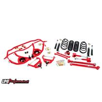 1964 Chevelle UMI Performance Handling Suspension Kit 1" Drop Red Stage 3