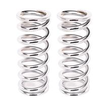 Aldan American 9-220CH2 Coil-Over-Spring44; 220 lbs. per in. Rate44; 9 in. Length - Chrome44; Pair