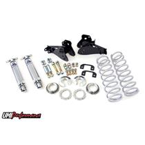 64-72 GM A-Body Rear Coilover Kit 250 Spring Rate Control Arm Relocation Bolt In