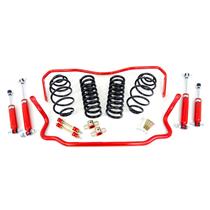 1964-66 Chevelle UMI Performance Suspension Kit Handling 2" Drop Red Stage 1