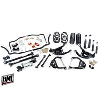 65 66 Chevelle UMI Performance Suspension Kit 1" Low Coilovers Stage 3.5 Black