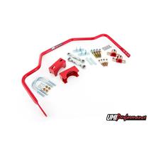 UMI 64-72 GM A-Body Pro Touring 1” Tubular Rear Sway Bar Chassis Mounted Red