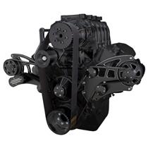 Black Diamond Serpentine System for 396, 427 & 454 Supercharger - Alternator Only - All Inclusive