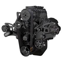 Black Diamond Serpentine System for 396, 427 & 454 Supercharger - Power Steering & Alternator