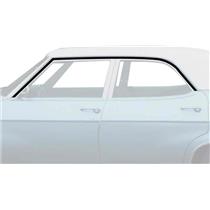 OER 1969-70 Impala / Full Size Roof Rail Weatherstrips, 4 Door Hardtop K383