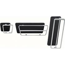 OER 1968-81 GM Pedal Pad and Trim Plate Kit; Auto Trans; 6 Piece Kit; Various Models *R5002