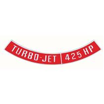 OER OERDie-Cast Turbo-Jet 425 HP Air Cleaner Emblem 3874914
