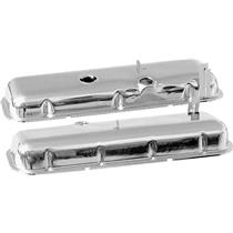OER Chevrolet 396-454 Big Block w/ Manual Brakes Chrome Valve Covers w/ Oil Drippers VC1210