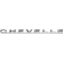 OER 1967 "Chevelle" Hood Emblem 3904589