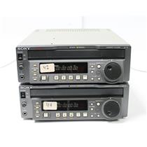 Lot of 2 Sony J-1 Compact Betacam SP, SX Video Cassette Players