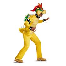 Super Mario Brothers: Bowser Mens Adult Costume XL 42-46