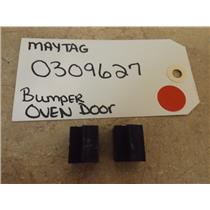 MAYTAG STOVE 0309627 BUMPER OVEN DOOR (NEW)