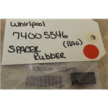 WHIRLPOOL STOVE 74005546 SPACER RUBBER (NEW)