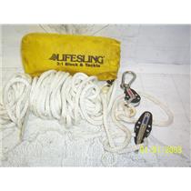 Boaters’ Resale Shop of TX 2104 1145.22 LIFESLING 3 TO 1 BLOCK & TACKLE SYSTEM