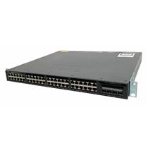 Cisco WS-C3650-48PS-S Catalyst 3650 48x 10/100/1000 PoE+ 4 x SFP Ethernet Switch