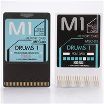 Korg MSC-3S / MSC-03 Drums 1 PCM Data Card for Korg M1 #44178