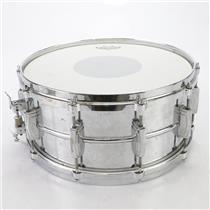 Early 1970's Ludwig Supraphonic 14" x 6.5" Chrome Snare Drum #44975