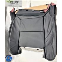 22882961 GM Rear Back Seat Cushion Cover Black Leather for 2013-14 Cadillac XTS