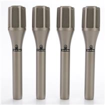 4 Cerwin-Vega UE-1 Cardioid Vocal Microphones w/ Cases & Cables #45038