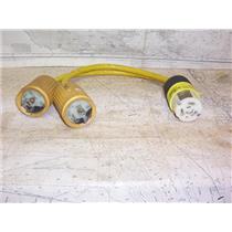 Boaters’ Resale Shop of TX 1604 0755.05 CUSTOM Y ADAPTER 2-30A125M to 50A125/250