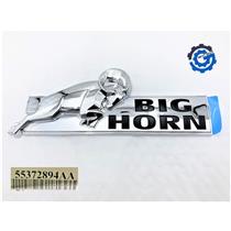 55372894AA New Big Horn Leaping Ram Chrome Rear Badge Emblem 2008-2022 Dodge Ram