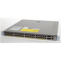 Cisco WS-C4948E-F Catalyst 48-Port10/100/1000 4x SFP+ Gigabit Ethernet Switch
