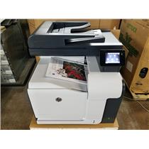 HP LASERJET PRO 500 COLOR MFP M570DN ALL IN ONE WARRANTY REFURBISHED NO TONERS