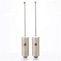 Neumann MM2 Omni-Directional Tube Microphones U47 & M50 w/ Power #43615