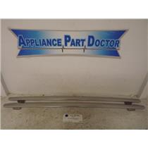 Whirlpool Refrigerator W10250640 Door Handle Set Used
