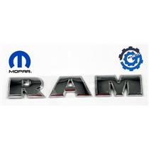 55277434AB New OEM Mopar "RAM" Chrome Front Door Nameplate 2008-2020 RAM 1500