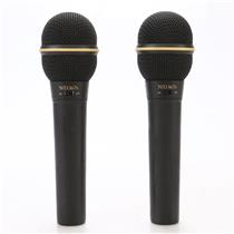 2 Electro-Voice N/D367s Dynamic Cardioid Vocal Microphones w/ Cases #46640