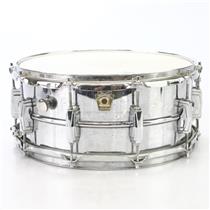 Ludwig Supraphonic 14"x6" Aluminum Chrome Snare Drum w/ Keystone Badge #46685